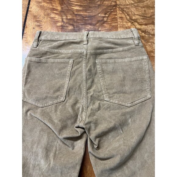 J. Crew Women’s 26 Vintage Slim Straight Corduroy Pants Brown Slacks Preppy - Picture 6 of 7
